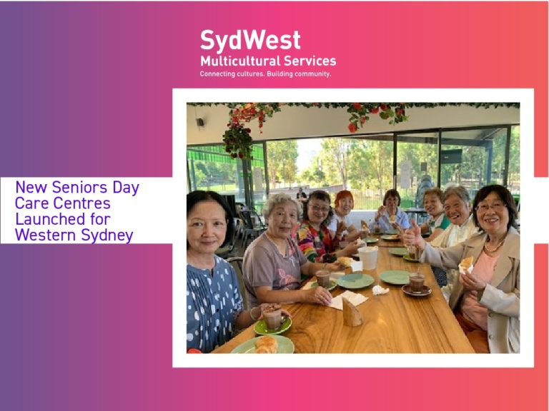 New Seniors Day Care Centres Launched for Western Sydney SydWest