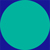 icon blue circle teal