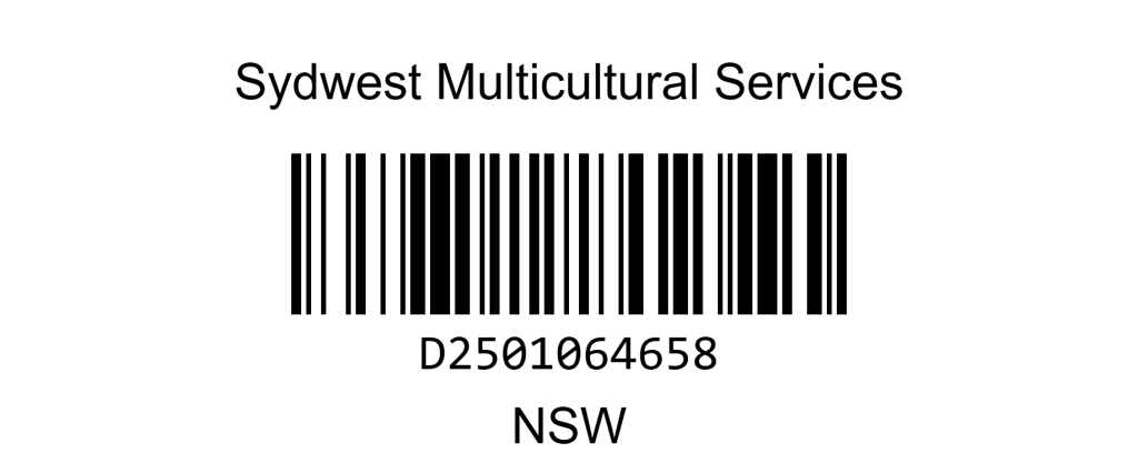 RETURNANDEARN Sydwest Multicultural Services Barcode